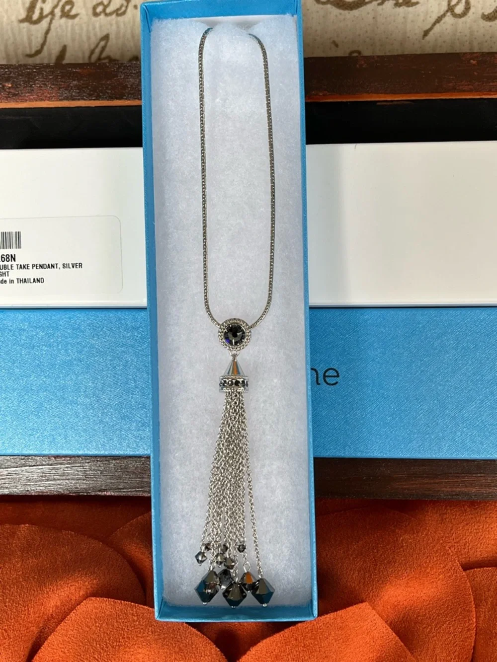 Touchstone Crystal Double Take Pendant BNIB w/tags $119 RT Value - Picture 8 of 8